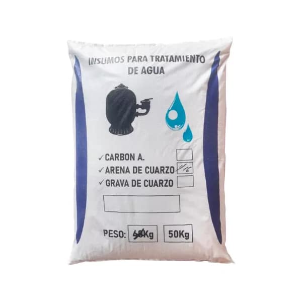 saco de cuarzo de 40kg de 1 8 1 16 y 1 32 para filtros de piscina